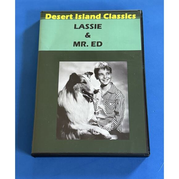 Lassie, Mr. Ed 1956 Classic TV Shows DVD 2012 Desert Island Films Black & White - Picture 1 of 9
